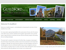 Tablet Screenshot of guildford.org.uk